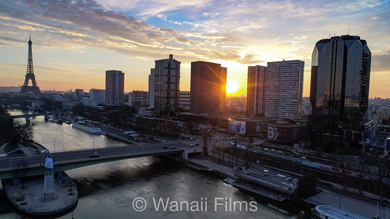 Paris drone